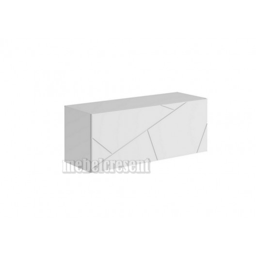 Шкаф навесной «ГРАНЖ ШН-003» Белый шагрень - Белый Софт