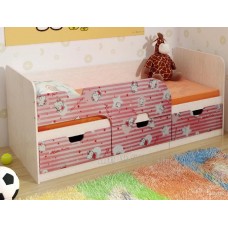 Детская кровать 0.8 «Минима» Дуб Атланта – Hello Kitty
